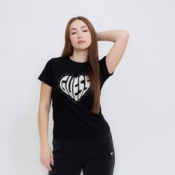 Guess Julia Rhinestone SS S | Női | Pólók | Fekete | V5RI08J1314-JBLK (V5RI08J1314-JBLK)