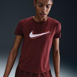 Nike One Swoosh Womens Dri-FIT Short-Sleeve Running Top L | Női | Pólók | Piros | HJ2204-619 (HJ2204-619)