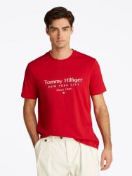 Tommy Hilfiger Logo Crew Neck T-Shirt S | Férfi | Pólók | Piros | MW0MW38621XLD (MW0MW38621XLD)