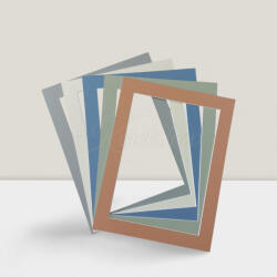 Színes paszpartu csomag I. A4 méret 5 db (KS687375)