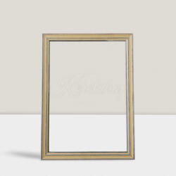 Keretshop 2 cm Koptatott sárga képkeret 21*29, 7 cm A4 (KS155255)