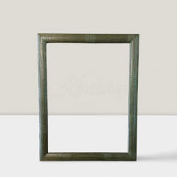 Keretshop 3, 2 cm Sávozott sötétzöld képkeret 30*40 cm (KS170196)