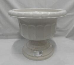  Görög váza, drapp, környezetbarát anyagból 34 cm (93/FA) (93/FA)