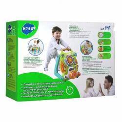 HOLA Antemergator 3in1 Hola 2107 Centru de Activitati si Masuta de Desen Varsta 9 Luni+ Multicolor (2107)