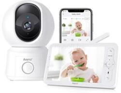 Arenti AINANNY B2 + 5" LCD bébiőr szett (2MP, sírás-, hőmérséklet-, páratartalom figyelés, microSD, mikrofon, hangsz. ) (AINANNY_B2_KIT) (AINANNY_B2_KIT)