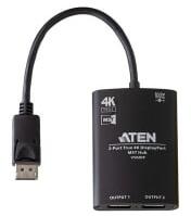 ATEN VanCryst Splitter 2-Port True 4K DisplayPort MST Hub (VS92DP-AT) (VS92DP-AT)