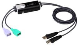 ATEN KM Switch USB Boundless kábel, 2 port - CS62KM (CS62KM-AT) (CS62KM-AT)