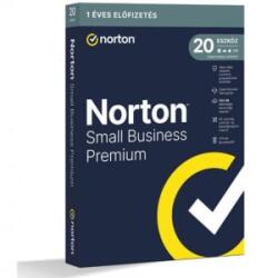 Symantec Small Business Premium 2.0 - - 500GB HU 1 felhasználó, 20 eszköz / 1 év, dobozos (21463570) (21463570) - aqua