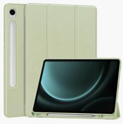 Techsuit Husa pentru Samsung Galaxy Tab S9 FE / Tab S9 / Tab S10 FE, Techsuit, Flex Trifold (Verde Deschis)