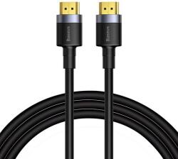 Baseus Cablu HDMI 2.0 Baseus Cafule Rezolutie 4K HD, Refresh 60 Hz, 3D Vision, 18 Gb/sec, 3 Metri, Negru