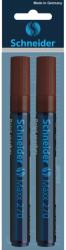 Schneider 270 marker készlet, 2db, 1-3 mm, Barna