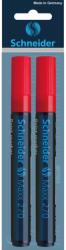 Schneider 270 marker készlet, 2db, 1-3 mm, Piros