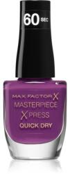 MAX Factor Masterpiece Xpress gyorsan száradó körömlakk árnyalat 360 Pretty As Plum 8 ml