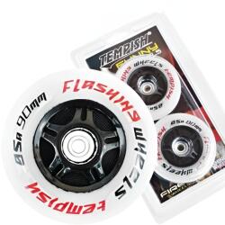 Tempish Flashing 90 × 24 85A, red, 2 db