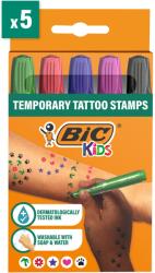 BIC Kids 5 Lemosható tetoválás bélyegek, 5db