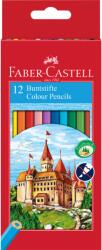 Faber-Castell Színes ceruza 12 szín + Faber-Castell Eco L ceruzahegyező (FC120112)
