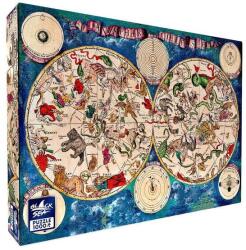 Black Sea 1000 db-os puzzle - Sky Map, 1670, Frederick de Witt (BS82231) (BS82231)