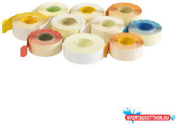 Bluering Árazószalag 22x12mm, stancolt 10 tekercs/csomag, Bluering(R) kék (ARAZ2212KEK)