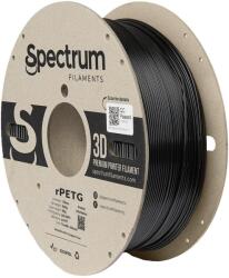 Spectrum 3D nyomtatószál, rPETG, 1, 75 mm, Traffic Black, 1 kg (80591)