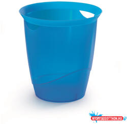 Durable Papírkosár 16l, Durable Trend, áttetszõ kék (DU1701710540) - nyomtassotthon