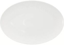 BAUSCHER Smart Ovális sekély tányér, megemelt peremmel, magasság: 25 mm, hossz: 328 mm, Stripes dekorral