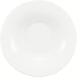 BAUSCHER Smart Mélytányér, megemelt peremmel, magasság: 50 mm, ø: 244 mm, Stripes dekorral