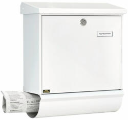 Burg Wächter ComfortSet 91300 W nagyméretű kerítésen kívüli postaláda újságtartóval (BW32670)