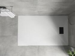 Mexen Hugo SMC zuhanytálca 140 x 70 cm, fehér , takaró fekete - 42107014-B Kompozit zuhanytálca Kompozit zuhanytálca (5905315225306)