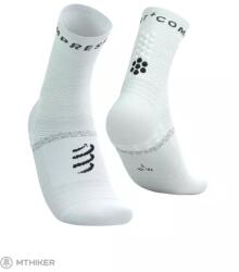 Compressport Pro Marathon V2.0 zokni, fehér/fekete (T3 (EU 42-44))