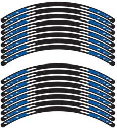 SEFIS MOTO SEFIS 4 részes szett, EASY motorkerékpár kerékmatrica, kék (5158-SM-055920)