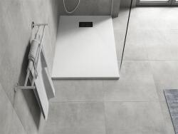 Mexen Hugo SMC zuhanytálca 120 x 70 cm, fehér , takaró fekete - 42107012-B Kompozit zuhanytálca Kompozit zuhanytálca (5905315225283)