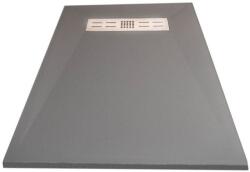  Imp Prémium Szürke 80 X 120 Kompozit zuhanytálca Kompozit zuhanytálca (5905000000091)