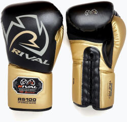 Rival Mănuși de box Rival RS100 Professional black/gold