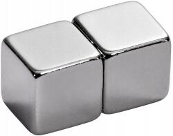 RON Neodímium kocka mágnesek 10x10x10mm, 2 db-os készlet, extra erős (310027)
