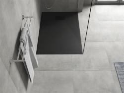 Mexen Hugo SMC zuhanytálca 120 x 90 cm, fekete , takaró fekete - 42709012-B Kompozit zuhanytálca Kompozit zuhanytálca (5905315226679)