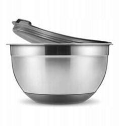 Tescoma Acél tál fedővel átmérő 24 cm, űrtartalom 5 liter (428602.00)