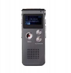  Digitális Diktafon, hangrögzítő, mp3/wma lejátszó, 8 Gb, fekete-ezüstszín (TB2797_F33)