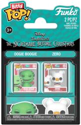 Funko Set de mini figurine Funko Bitty POP! Disney: The Nightmare Before Christmas - Oogie & Zero (104578) Figurina