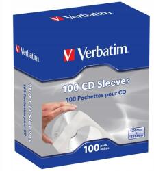 Verbatim Papír borítékok CD-khez Verbatim 100db fehér