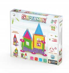 Supermag mágneses oktató építőkocka Project House 55db (0663)