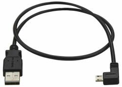 StarTech Cablu USB-A la Micro USB-B, USBAUB50CMLA, Negru, 0.5m (USBAUB50CMLA)