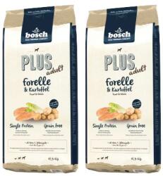 bosch Plus Pisztráng és burgonya 25 kg (2 x 12, 5 kg)