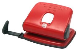 ICO 318 Kétlyukú 15 lap kapacitású lyukasztó - Piros (7310037007) (7310037007)