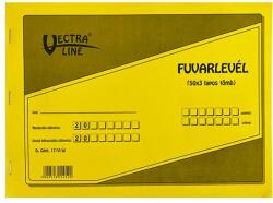 VECTRALINE Nyomtatvány fuvarlevél VECTRALINE A/4 fekvő 50x3 lapos DGJ-17/V/50 (DGJ-17/V/50)