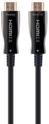 Cablexpert CCBP-HDMI-AOC-10M-02 HDMI - HDMI 2.0 Aktív optikai kábel 10m - Fekete (CCBP-HDMI-AOC-10M-02) (CCBP-HDMI-AOC-10M-02)