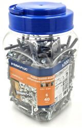 Koelner R-C11-FX-N-06L040 . . . . Poliamid beütőék süllyesztett fejjel, 6x40 mm (300 db/dob) (66855) - brs