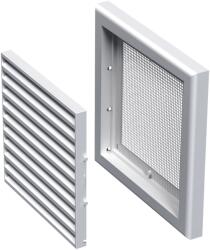 Vents MV 100 s Műanyag Szellőzőrács Csőcsatlakozó Nélkül (MV-100-S) - brs