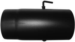 Dunaterm Fekete füstcső 200/250 mm Pillangós (FF200/250PILL) - brs