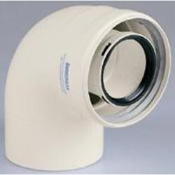 Immergas Ø 80/125 mm-es, 90°-os ív (3.015247)