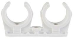  Műanyag csőbilincs, dupla 18mm (58270218) - brs